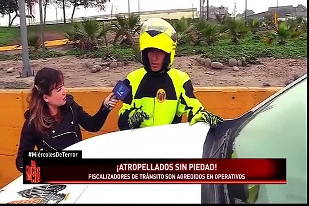 Atropellos sin piedad: fiscalizadores son agredidos por choferes durante operativos