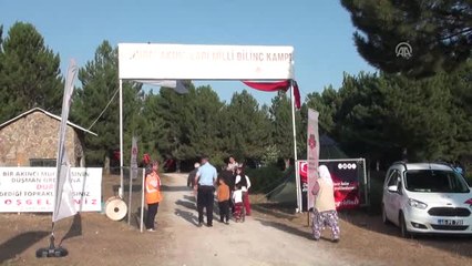 İzciler, Demirci Akıncıları Milli Bilinç Kampı'nda