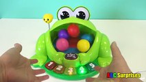 Et les couleurs compte pour grenouille pouffer de rire enfants Apprendre nombres copain étang préscolaire jouets pop abc surpr