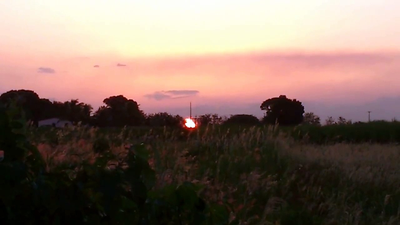 Eclipse Solar e Pôr do Sol - 21/08/2017
