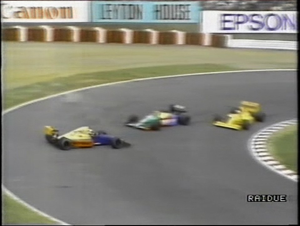 Gran Premio del Giappone 1989: Toccata di Pirro con testacoda di Alesi e camera car di A. Senna