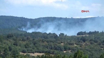 Çanakkale Kazdağları'nda Korkutan Yangın