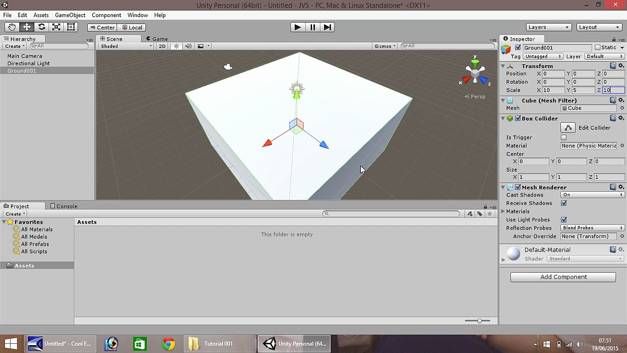 Unity 5 & Unity 2017 Tutorial For Beginners - How To Make A Game - Part 001