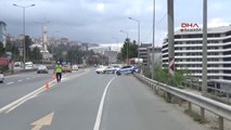 Trabzon Kazaları Önlemek İçin 'Maket Polis Araçları' Yerleştirildi