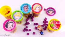 Bulle des œufs guppys Apprendre pâte à modeler Princesse baignoires Disney surprise dippin dots colo