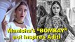 Manisha Koirala’s “BOMBAY” act inspires Aditi Rao Hydari