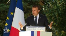 Discours d'Emmanuel Macron à la communauté Française en Roumanie