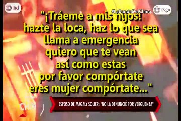 Nota - Esposo de Magaly Solier No la denuncie por verguenza