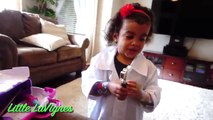 DOC MCSTUFFINS CHECK-UP TURNS INTO SHOT IN HER TUMMY FROM MOMMY! ~ Little LaVignes