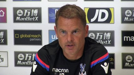 Frank de Boer: We can't change everything in one day