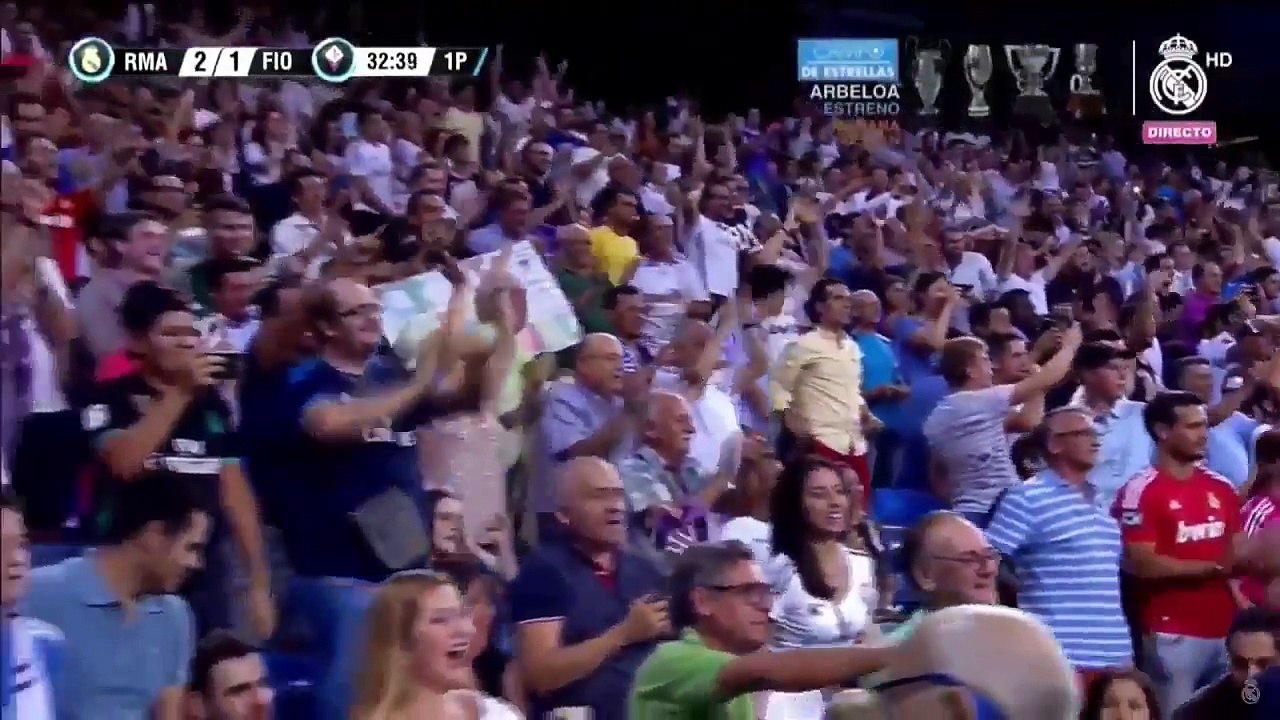 Ronaldo Amazing Goal - Real Madrid vs Fiorentina 2-1