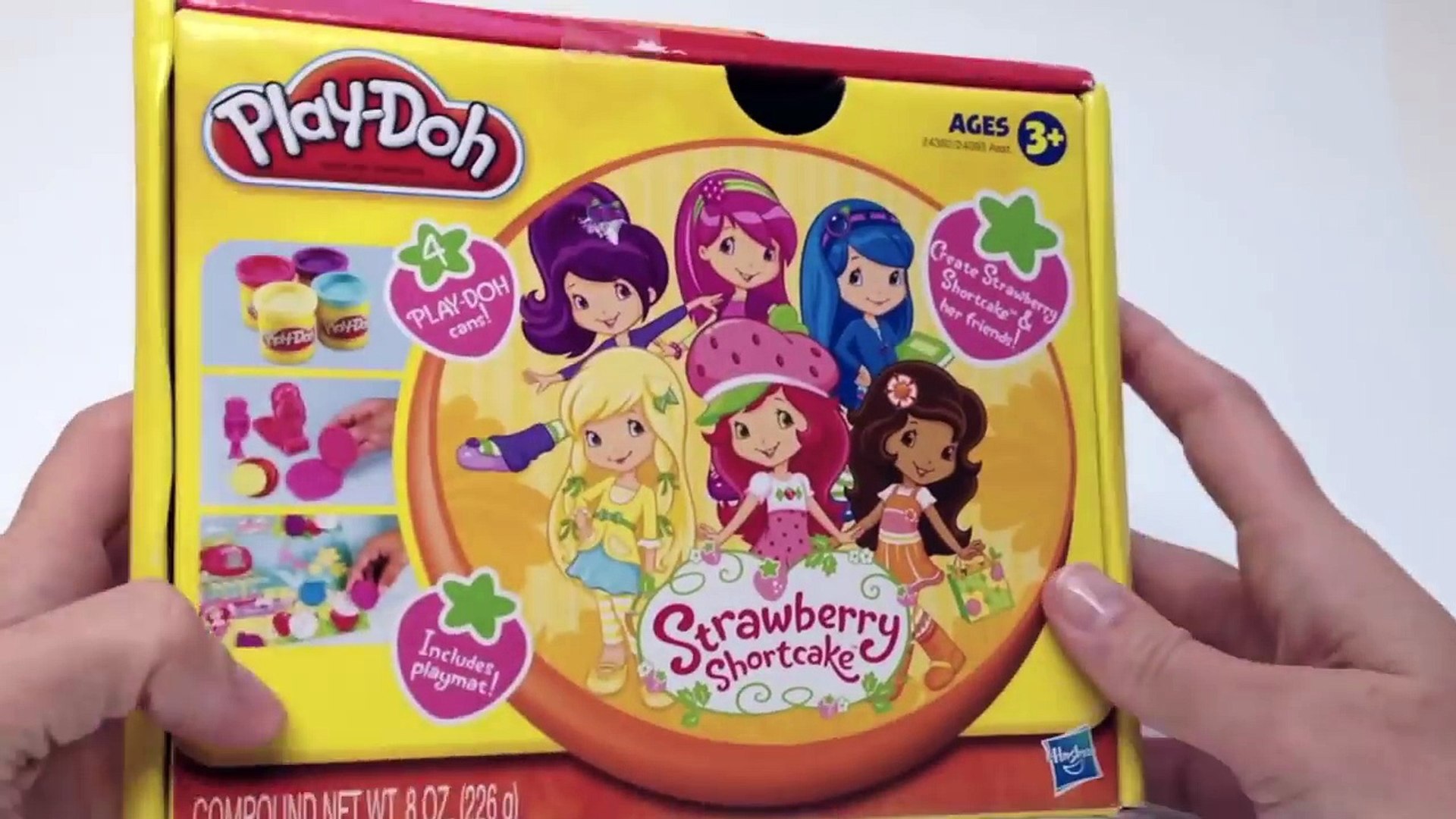 strawberry shortcake play doh