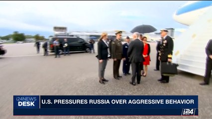 i24NEWS DESK | U.S. pressure Russia over aggressive behavior | Thursday, August 24th 2017