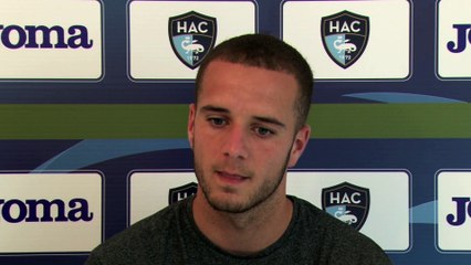 Avant Nîmes - HAC, interview de Victor Lekhal