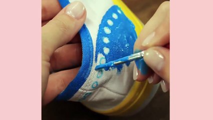 ✂️حيل ابداعية لتحويل الأحدية ❤  القديمة لأخرى عصرية بطرق سهلة ورائعة