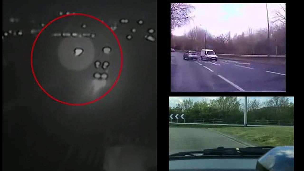 Moment 86 year old drives wrong way killing ex-policeman12334