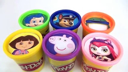 Bulle charmeurs les couleurs guppys Apprendre petit entaille patrouille patte Playdoh jr peppa umizoom