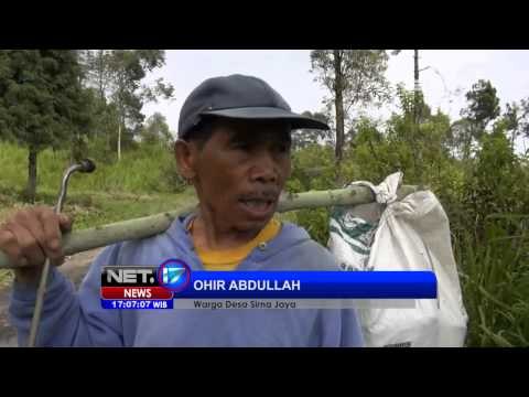 NET17 - Status Gunung Papandayan Garut Jawa Barat berada pada level waspada