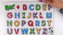 A B C alfabeto arte Inglés para en en Niños aprendizaje rompecabezas niñito juguetes madera 英語 パ ズ ル Puzzle Inglés |