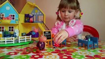 Cerdo en video Niños para y Peppa Pig Peppa de jugar niños juguetes de baño sobre Pig Peppa