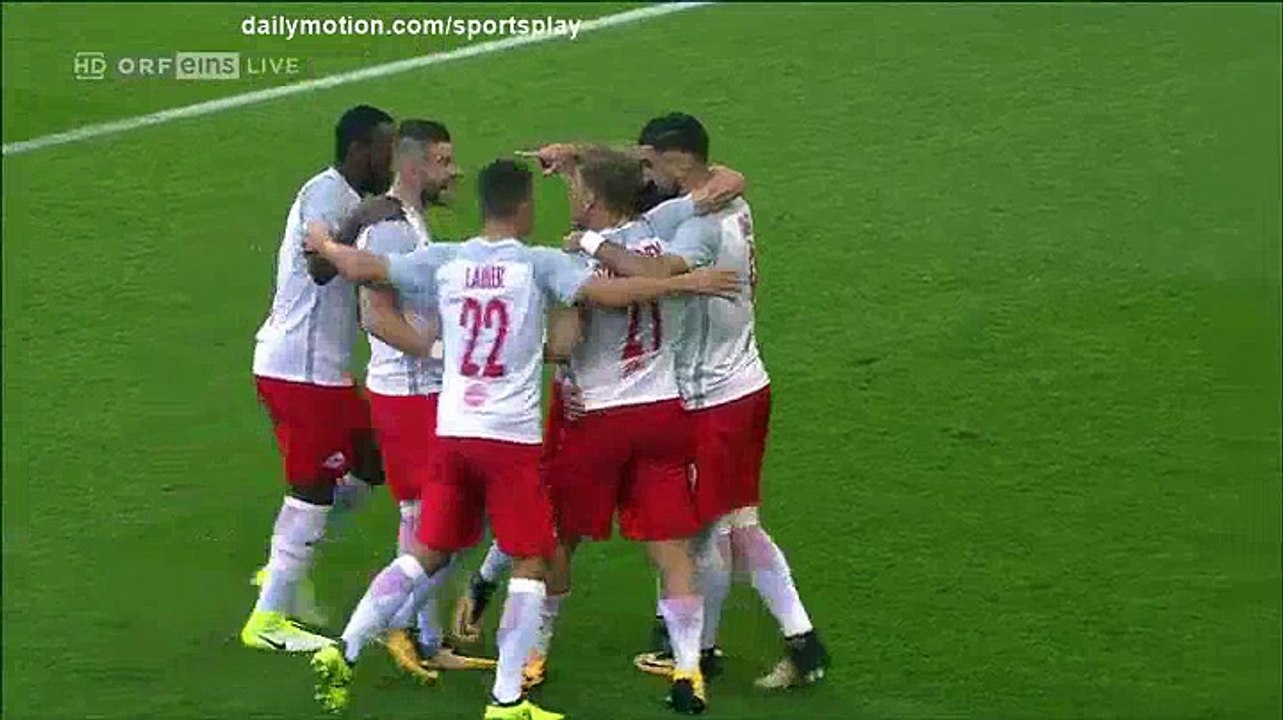 Munas Dabbur Goal HD - Salzburg 1 - 0 FC Viitorul - 24.08.2017 (Full Replay)