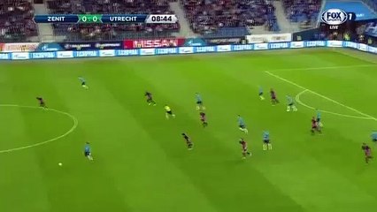 Aleksandr Kokorin Goal HD - Zenit Petersburg (Rus) 1-0 Utrecht (Ned) 24082017