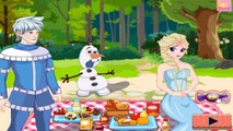 Bebé dibujos animados médico comida para congelado Juegos película jugar envenenamiento azotar para elsa