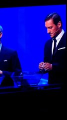 Francesco Totti reaction ucl draw Barca vs Juve