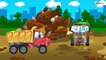 El Pequeño Camión Recoge FLORES y Aprende colores! | Dibujos Animados para niños, Dibujo Educacional