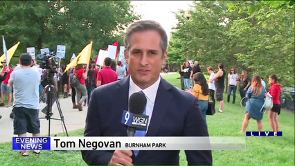 Protesters Want Chicago Monument Gifted from Benito Mussolini Removed