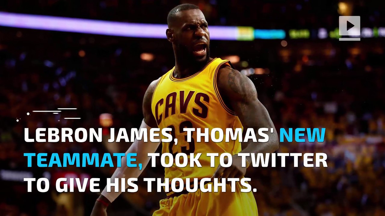 Fans were burning Isaiah Thomas' jersey and LeBron James was pissed