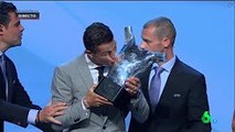 Cristiano Ronaldo wins UEFA Best Player in Europe award in 2017