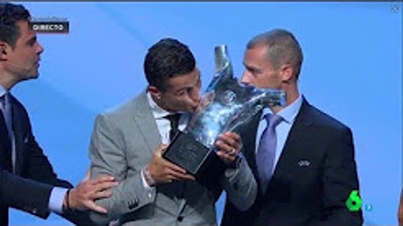 Cristiano Ronaldo wins UEFA Best Player in Europe award in 2017