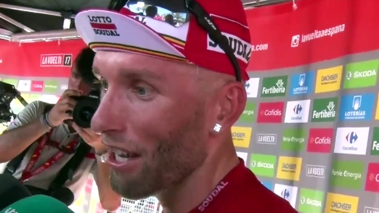 La Vuelta 2017 - Tomasz Marczynski :  "Une victoire pour mon équipe la Lotto-Soudal"