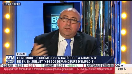 Le nombre de chômeurs en catégorie A augmente de 1% en juillet - 24/08