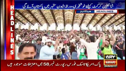 Headlines 2300 24th August 2017