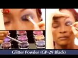 Glitter Smokey eye makeup tutorial for beginners[1]