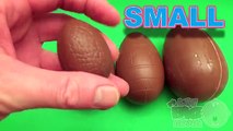 Et Oeuf des œufs énorme géant Apprendre mystère ouverture tailles avec Surprise chère chocola surprise