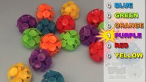 Des balles couleurs concours pâte amusement amusement Apprendre apprentissage avec