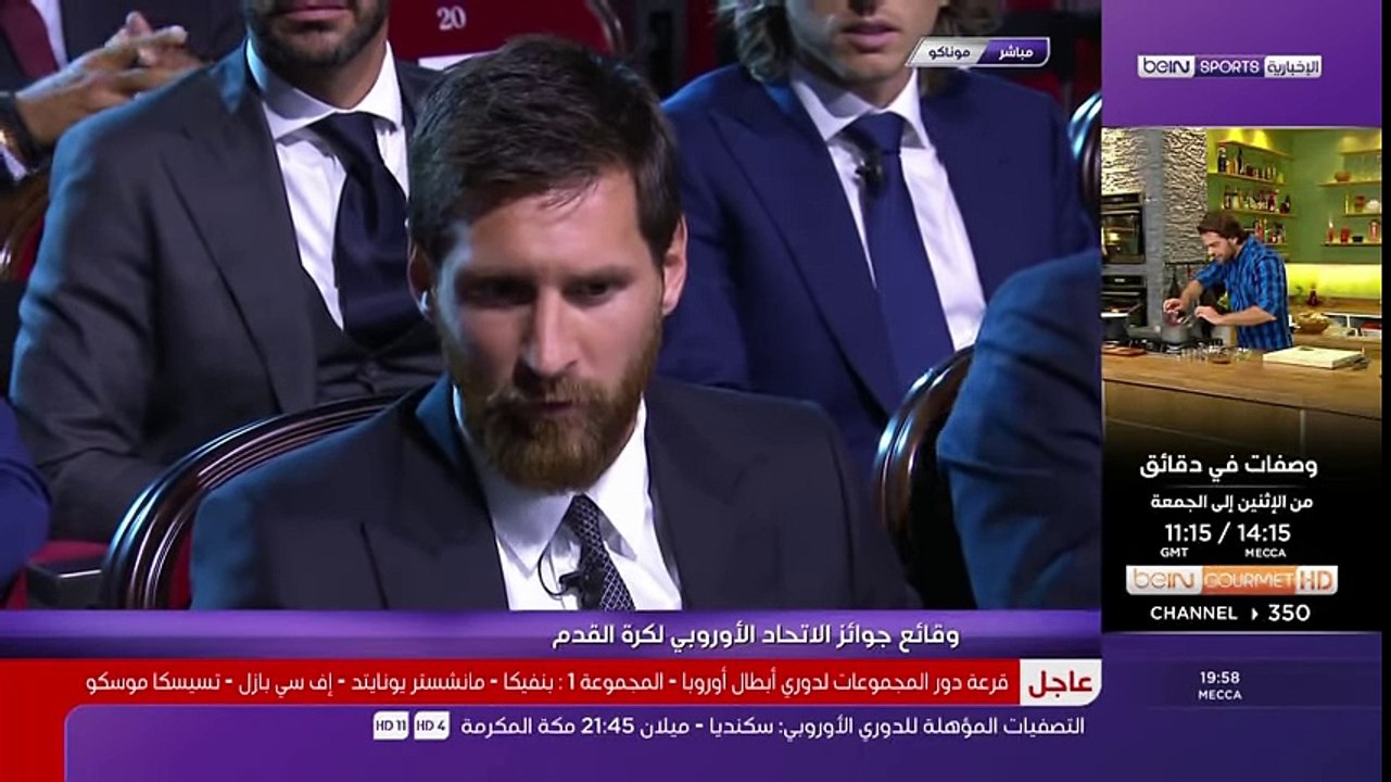 كريستيانو رونالدو يتوج بجائزة افضل لاعب في اوروبا لعام 2016_2017