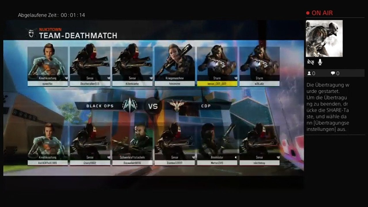 PS4-Live-Übertragung von kenan_CR7_007