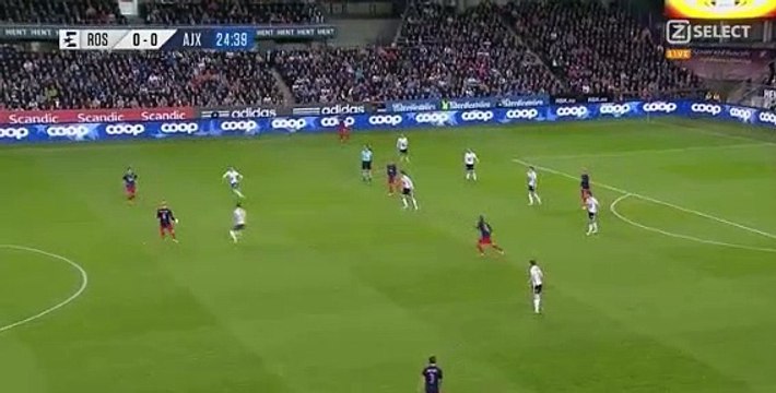 Nicklas Bendtner Goal HD - Rosenborg (Nor) 1-0 Ajax (Ned) 24.08.2017