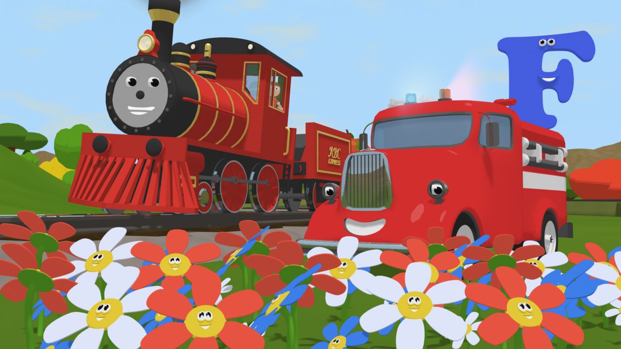 Learn about the Letter F - The Alphabet Adventure With Alice And Shawn The Train