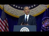 Obama says 'yes we did' in farewell address