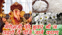 Ganesh-chaturthi:  गणेश पूजन में मना हैं ये चीजें | Things not to serve to Lord Ganesha | Boldsky