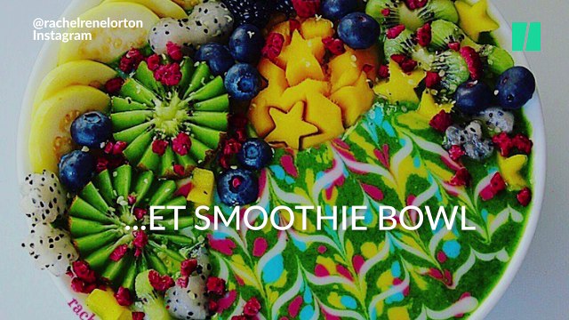 Elle fait de ses smoothie bowls de véritables œuvres d'art