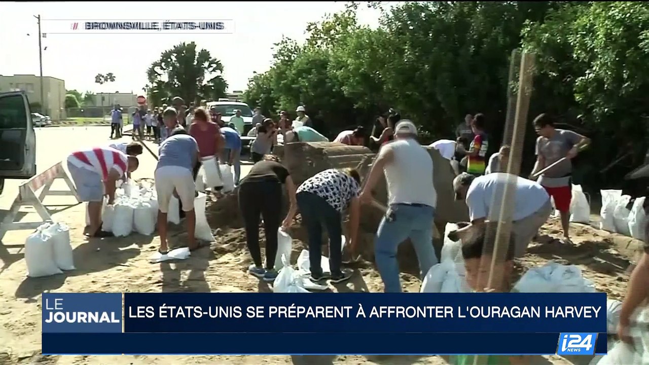Les États-Unis se préparent à affronter l'ouragan Harvey