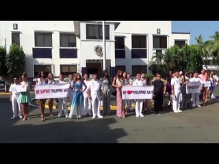 Miss Universe 2016 candidates visit PH Navy HQ