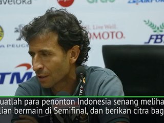 SEPAKBOLA: SEA GAMES: Luis Milla - Kami Melaju Ke Semifinal