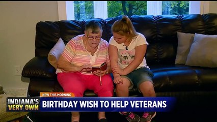 Download Video: Girl Asks for Donations to Help Homeless Veterans Instead of Birthday Presents